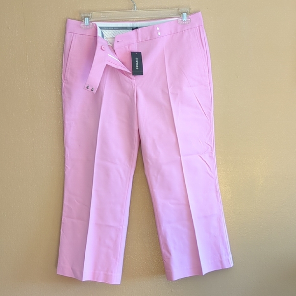 Express Pants - NWT Express Design‎ Studio Pink Editor Pants, Size 12